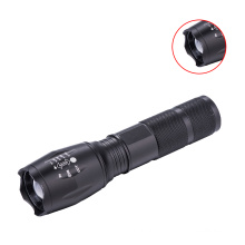 2020 High Quality Dry battery Aluminum USB Charging High Power Zoomable Self Defense LED Flashlight